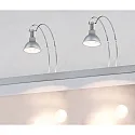 Paulmann Spiegelarmatuur LED II  kort, set van 2 GU5,3, chroom 