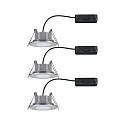 Set of 3 Outdoor LED Recessed spot CALLA IP65, swivelling, 230V, each 6W 4000K 680lm 100°