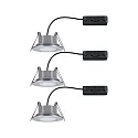Set of 3 Outdoor LED Recessed spot CALLA IP65 DIM, swivelling, 230V, each 6.5W 4000K 560lm 100°, dimmable