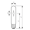 Philips Burner MASTER CITY WHITE CDO-TT PLUS, 84V, E27, 53W 2800K 5500lm, dimmable, clear
