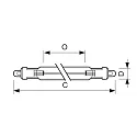 Philips UVC lamp TUV XPT SE UNP/20 G5,4x17q 335W dimbaar