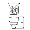 Philips halogen lamp MSD PLATINUM 20 R 1CT/8 470W 22400lm 8000K dimmable