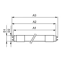 Philips LED buis T8 MASTER LEDtube 1200mm HO G13 12,5W 2000lm 3000K 160° CRI 80 