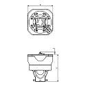 Philips halogen lamp MSD PLATINUM 25 R 1CT/8 550W 26000lm 8000K dimmable