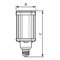Philips LED lamp TrueForce LED HPL E27 21W 3000lm 4000K 360° CRI 80 