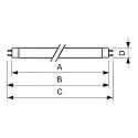 Philips fluorescent tube TLD 17 G13 1800lm