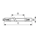 Philips UVC lamp TUV XPT SE UNP/20 G10,2q 200W dimbaar