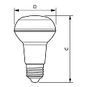Philips LED lamp CorePro LEDspot R63 E27 3W 255lm 2700K 36° CRI 80 