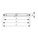Philips Ontladingslamp ACTINIC BL TL T16 G5 11,5W
