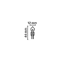 RADIUM Halogeenlamp GY6,35 RJL-SKY-IRC GY 6,35 60W 1650lm 3000K CRI 100 dimbaar