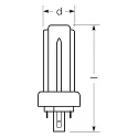 RADIUM LED compact bulb ESSENCE TRIO/E42 830 (RALUX TRIO/E RETROFIT) switchable matt GX24q-4 20W 2150lm 4000K 280° CRI >80  mat