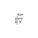 RADIUM LEDspot PAR20 STAR PAR20 DIM WFL E27 7W 350lm 2700K 36° CRI 90-100 dimbaar