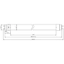 RADIUM LED buis T8 DC-TUBE LED T8 NEO® 36 840/G13 - 1200MM DALI aanstuurbaar, constante stroom mat G13 13