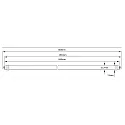 RADIUM LED tube T5 DC TUBE T5 NEO matt G5 17,9W 2840lm 3000K 220° CRI 80-89 dimmable