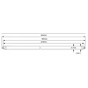 RADIUM LED buis T5 DC-TUBE LED T5 NEO® 49/80 840/G5 - 1449MM mat G5 33,9W 6200lm 4000K 220° CRI 80-89 dimbaar