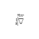 RADIUM LED reflectorlamp STAR PAR16 80 DIM 940/VWFL 60° PAR16 GU10 8,3W 575lm 4000K 60° CRI >90 dimbaar helder