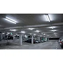 Armatuur voor vochtige ruimten STAR 1200/840 PS THRW 150LM/W schakelbaar, multipower, bekabeld IP66, wit 