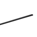 U-profiel SMALL U FLAT F 17/10 B1C1, zwart