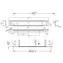 RADIUM LED besturingsprogramma DC DRIVER DALI 30W/550-750mA DALI aanstuurbaar, constante stroom, instelbaar, zilvergrijs
