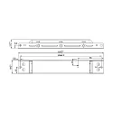 RADIUM LED besturingsprogramma DC DRIVER DALI 200-350MA DALI aanstuurbaar, constante stroom, wit