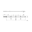 RADIUM Radium LED Strip RaLED Star 900, IP00, 24Vdc, 140 LED/m, 7.2W/m 2700K 870lm/m 120°, customizable x 0.8cm