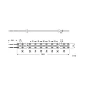 RADIUM Radium LED Strip RaLED Star 2300 UltraPitch, 24Vdc, 700 LED/m, CRI>90, 24W/m 6500K 2100lm/m 120°, customizable x 1.2cm