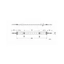 RADIUM fully siliconised LED strip ESSENCE STRIP 400 WATERPROOF 2-pole, waterproof