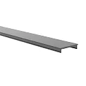 toebehoren Profiel omslag COVER MEDIUM F 26/5/C2 - 2M / BLACK mechanisch, flush, zwart 201cm
