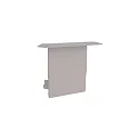 end cap MEDIUM WING, white