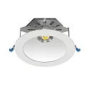 downlight CHANGY-TB TRIZONE - UGR<10 DALI2 switchable, set back, with lens optics IP40, white 
