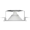 Regiolux downlight CHANGY-TB TRIZONE - UGR<10 ETM multipower, set back, with lens optics IP40, white 