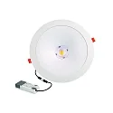 Downlight GLAN XL Ø 320MM Plug&Play stijf, CCT Switch, UGR < 19, multipower IP20, wit 