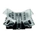 Directe verbinder VARDAFLEX SELECT 1CM - PUSH CCT Switch, Tunable White, mat, transparant