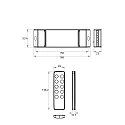 Rutec Controller 1_kanal met afstandsbediening