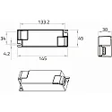 Rutec DALI dimmer AC DALI-2 DT6 NFC 500-1400mA constante stroom, instelbaar