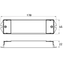 Rutec Schakelaar-actuator DALI-2 PUSH 15W 100-700MA constante stroom, instelbaar