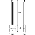 Rutec Voeding VARDAFLEX SINGLE PROFI-10 2-polig