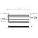 Rutec LED voedingsapparaat 24V, 100-300W DIM, IP67