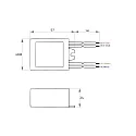 Rutec LED converter, 600mA, 1,8W-6,6W, 100V-240V, static, IP64