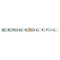 Flexible LED bar VARDAflex 3inONE-60, 5m roll, 24V, indoor, RGB, IP20