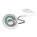 Inbouwarmatuur GAIL draaibaar, set van 1, dimbaar IP40, zilver mat dimbaar 718lm 2900 | 3100K CRI 80-89