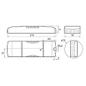 Rutec Projekt LED paneel 620X620MM CASAMBI TW Tunable White, UGR < 19, Casambi, dimbaar 38W 4100lm 3000-6000K 120° CRI >80
