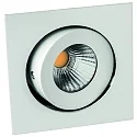 Inbouwarmatuur RINCA COB draaibaar, roteerbaar, constante stroom IP20, wit dimbaar 8W 694lm 2700K 25° CRI 90-100
