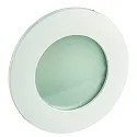 Plafondinbouwarmatuur CALINA COB rond, stijf IP54, opaal, wit, gelakt dimbaar