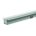 kraagvorm profiel TKP18/18 / 2M ingebouwde versie, diep, aluminium geëloxeerd