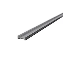 U-profiel FUP18/7 V2 / 2M plat, aluminium geëloxeerd