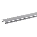 toebehoren Profiel omslag EP18/18 / WEP26/70 SEMI-FROSTED 2M licht gebogen, wit 200cm