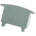 Eindkap COLLAR PROFILE HIGH hoog, gesloten, aluminium