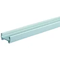 U-profiel FLAT 23/12 - 2M plat, aluminium geëloxeerd