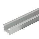 kraagvorm profiel FLAT 23/12K - 2M diep, aluminium geëloxeerd